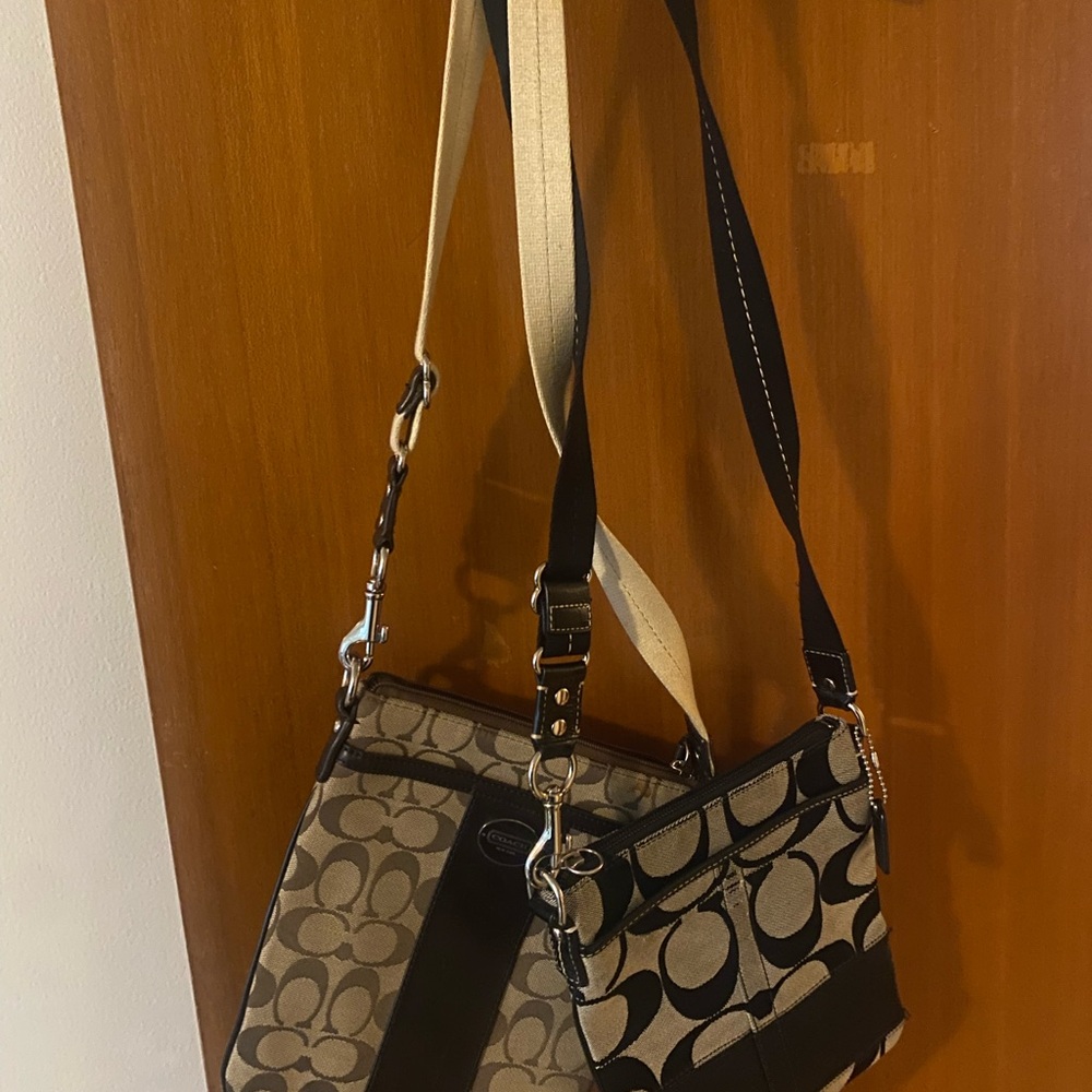 Black and Tan Women's Coach Bags